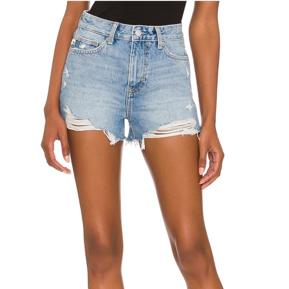Lovers + Friends Pants - Lovers + Friends Jack High Rise Cut Off Short Peyton